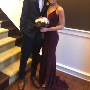 Faviana form fitting formal dress